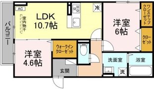 ハッピー プレイスの物件間取画像